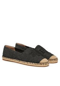 Lauren Ralph Lauren - LAUREN RALPH LAUREN Espadryle Cameryn 802962171005 Czarny. Kolor: czarny. Materiał: materiał #4
