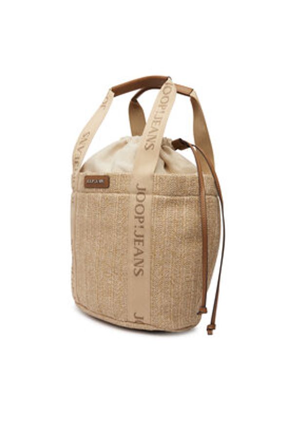 JOOP! Jeans Torebka Camille 4130001325 Beżowy. Kolor: beżowy