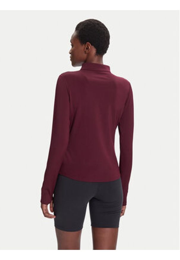 Under Armour Bluza techniczna Ua Motion 6001618 Bordowy Slim Fit. Kolor: czerwony. Materiał: syntetyk