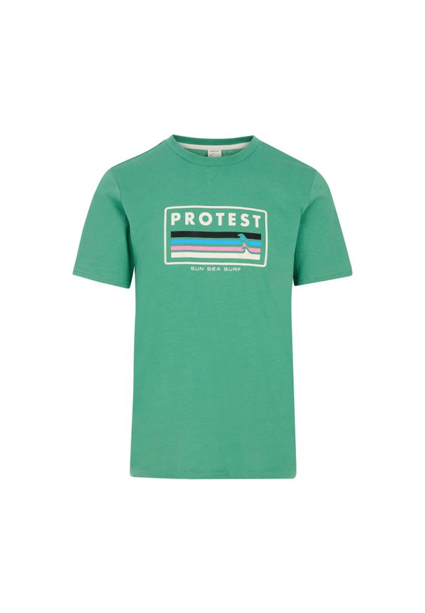 Koszulka Protest Barn. Kolor: zielony. Sport: turystyka piesza