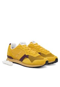 TOMMY HILFIGER - Tommy Hilfiger Sneakersy FM0FM05831 Żółty. Kolor: żółty. Materiał: materiał #4