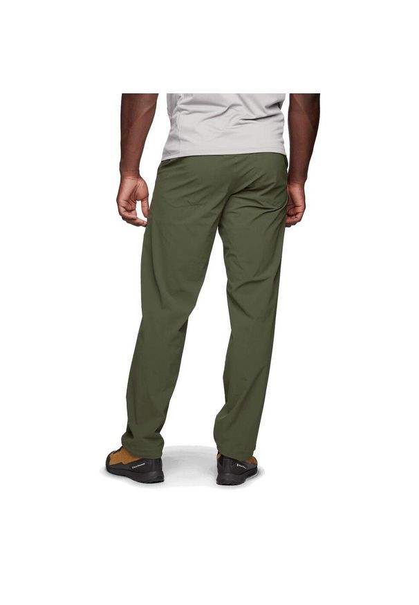 Spodnie trekkingowe męskie Black Diamond Alpine Light Pants. Kolor: zielony