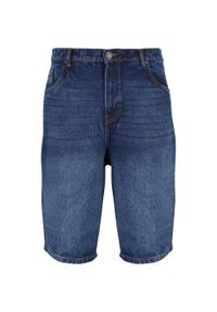 Urban Classics - Shorty Męskie Denim Średnich Grubości 90's. Kolor: niebieski. Materiał: denim. Sport: turystyka piesza