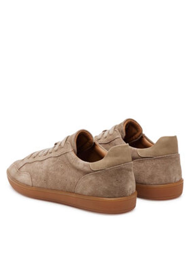 Aldo Sneakersy Wildbrook 13963575 Brązowy. Kolor: brązowy. Materiał: skóra