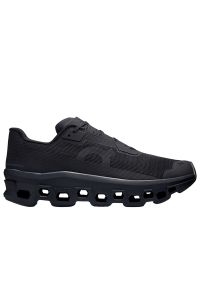 Buty męskie On Running Cloudmonster 3MF10671043 - czarne. Zapięcie: sznurówki. Kolor: czarny. Materiał: syntetyk, materiał. Szerokość cholewki: normalna. Sport: bieganie