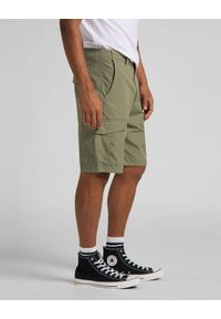 Lee - SZORTY MĘSKIE LEE CARGO SHORT LICHEN GREEN L73CCJ82 #5