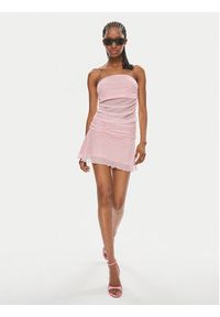 Juicy Couture Top JCWCT23328 Różowy Slim Fit. Kolor: różowy. Materiał: syntetyk #6