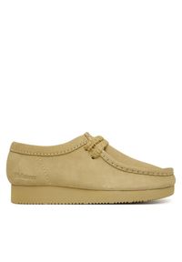 Clarks Półbuty Wallabee Lite. 26328082 Beżowy. Kolor: beżowy. Materiał: skóra, zamsz #1