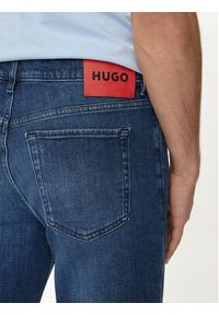 Hugo Jeansy 634 50511324 Niebieski Tapered Fit. Kolor: niebieski #4