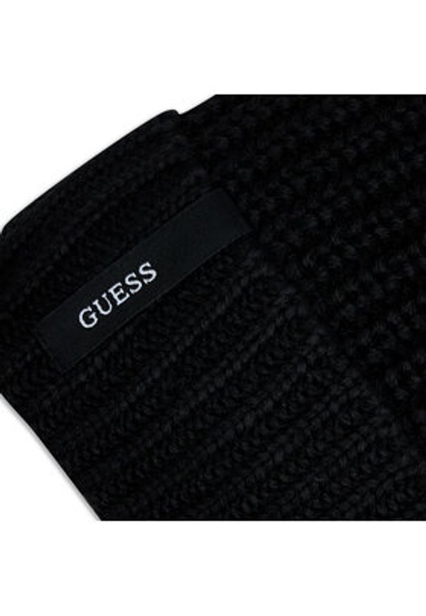 Guess Czapka AM5025 POL01 Czarny. Kolor: czarny. Materiał: materiał