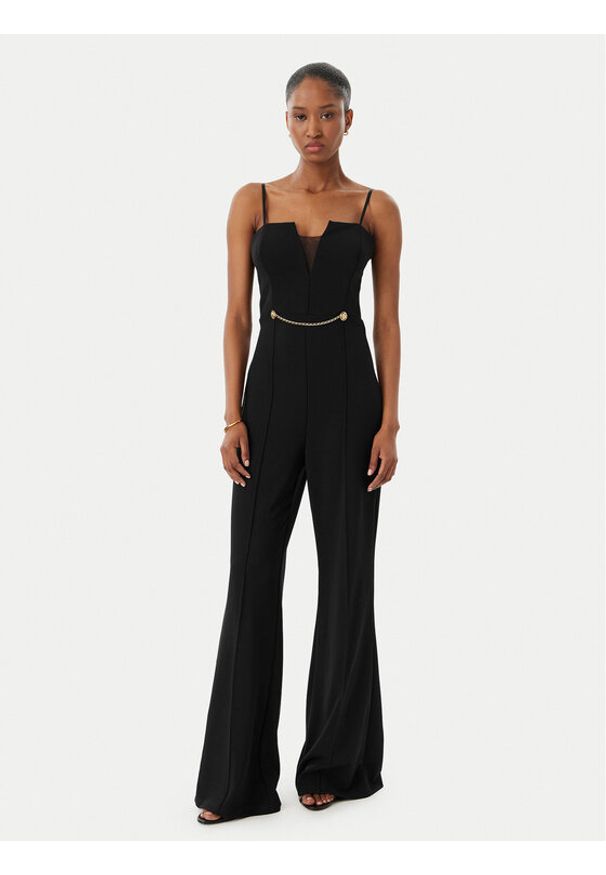 Rinascimento Kombinezon CFC0019925002 Czarny Regular Fit. Kolor: czarny. Materiał: syntetyk