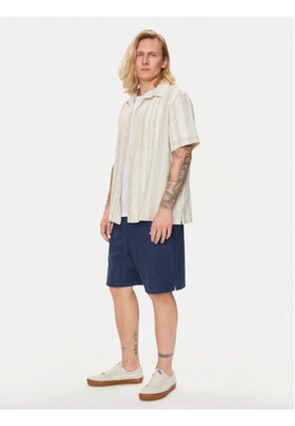 GAP - Gap Szorty materiałowe 866195-06 Niebieski Regular Fit. Kolor: niebieski. Materiał: bawełna