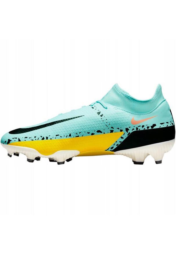 Buty do Piłki Nożnej Nike Phantom GT2 Academy DF FG/MG na trawę. Kolor: niebieski. Sport: piłka nożna