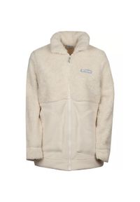 columbia - Polarowy sweter damski Columbia Winter Pass Sherpa Long Full Zip. Kolor: beżowy. Materiał: polar #1