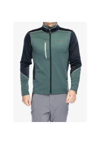 Bluza polarowa męska Hannah Tariq. Kolor: zielony, wielokolorowy, czarny, szary. Materiał: polar