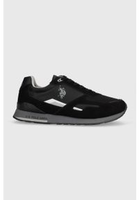 U.S. Polo Assn. sneakersy TABRY kolor czarny TABRY003M/CHT2. Nosek buta: okrągły. Zapięcie: sznurówki. Kolor: czarny. Materiał: guma #1