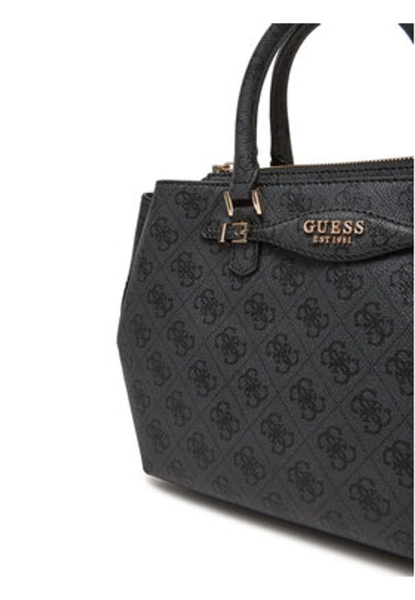 Guess Torebka Katya HWSG96 52060 Szary. Kolor: szary. Materiał: skórzane