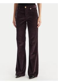 Pinko - PINKO Spodnie materiałowe Old Velvet 105662 A2WS Fioletowy Regular Fit. Kolor: fioletowy. Materiał: bawełna #1