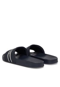 TOMMY HILFIGER - Tommy Hilfiger Klapki Logo Tape Webbing FW0FW09359 Granatowy. Kolor: niebieski. Materiał: syntetyk #6