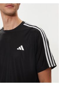 Adidas - adidas Koszulka techniczna Train Essentials 3-Stripes IB8150 Czarny Regular Fit. Kolor: czarny. Materiał: syntetyk #2