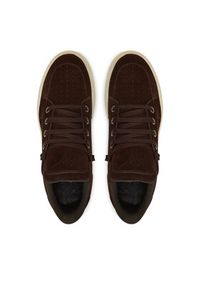 Giuseppe Zanotti - GIUSEPPE ZANOTTI Sneakersy RU40008 Brązowy. Kolor: brązowy. Materiał: zamsz, skóra #4