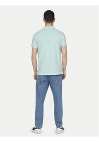 Only & Sons Polo Fletcher 22024827 Zielony Regular Fit. Typ kołnierza: polo. Kolor: zielony. Materiał: bawełna #6