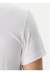 Calvin Klein T-Shirt Satin Bonded Logo K10K114162 Biały Regular Fit. Kolor: biały. Materiał: bawełna #3