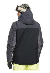 Quiksilver - Kurtka śnieżna dla Mężczyzn DAWSON. Kolor: czarny. Materiał: poliester, materiał. Sezon: zima. Sport: narciarstwo