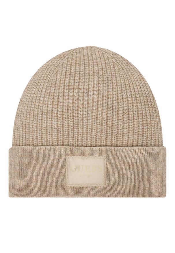 Czapka Guess. Kolor: beżowy