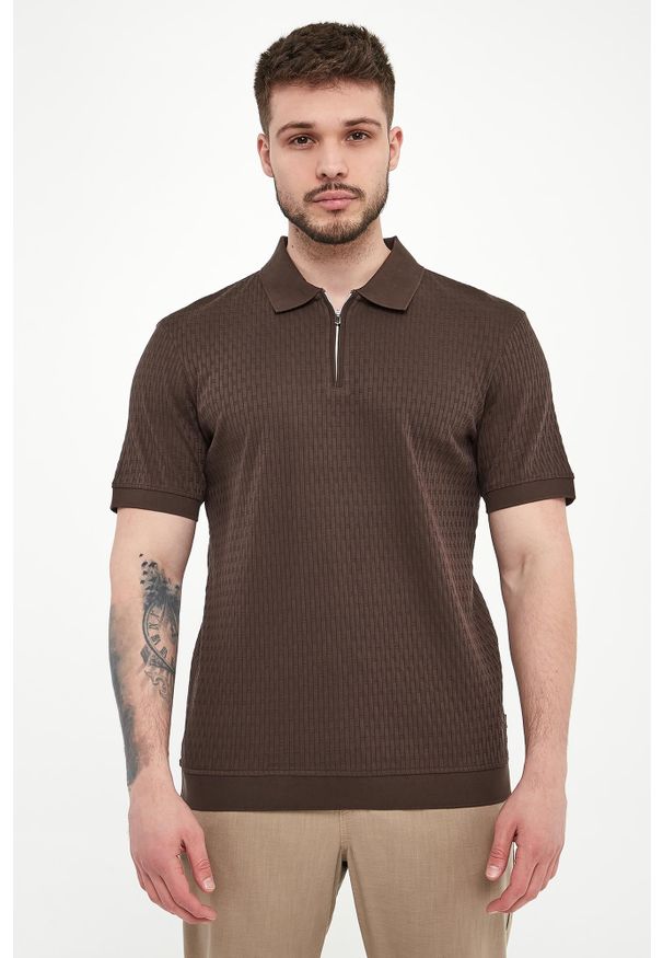 Polo męskie Franciscojose JOOP!. Typ kołnierza: polo