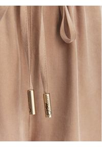 Guess Spodnie materiałowe W6GB07 W1781 Beżowy Regular Fit. Kolor: beżowy. Materiał: wiskoza #5