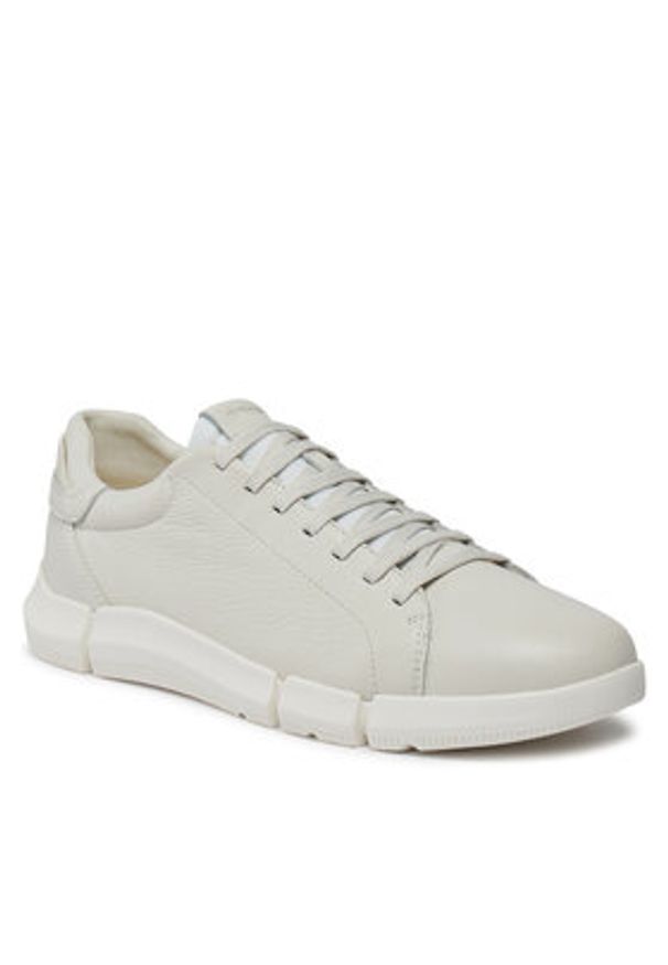 Geox Sneakersy U Adacter U45FFA 00046 C1000 Biały. Kolor: biały. Materiał: skóra