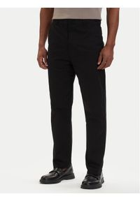 Hugo - HUGO Spodnie materiałowe Genar253 50567257 Czarny Slim Fit. Kolor: czarny. Materiał: bawełna #1