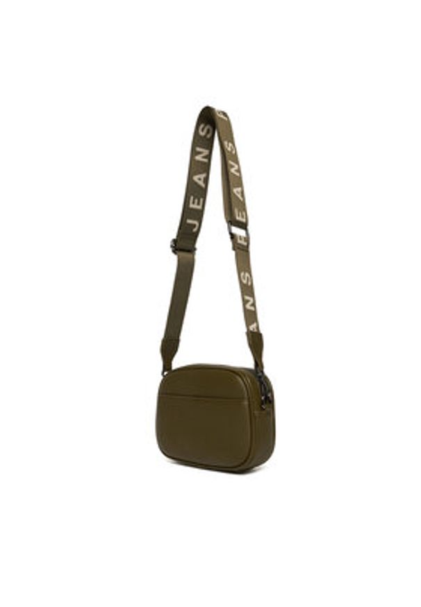 Pepe Jeans Torebka Georgina PL0300039 Khaki. Kolor: brązowy. Materiał: skórzane