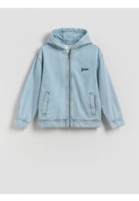 Reserved - Jeansowa koszula - niebieski. Kolor: niebieski. Materiał: jeans #1