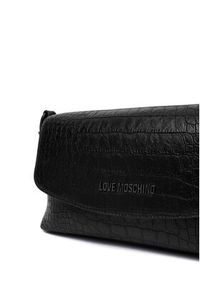 Love Moschino - LOVE MOSCHINO Torebka JC4017PP1PLF0000 Czarny. Kolor: czarny. Materiał: skórzane #5