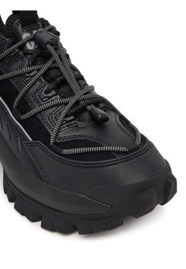 CATerpillar Sneakersy P111580 Czarny. Kolor: czarny. Materiał: zamsz, skóra