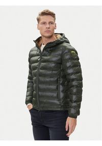 Blauer Kurtka przejściowa 25WBLUC02132 Zielony Regular Fit. Kolor: zielony. Materiał: syntetyk #1