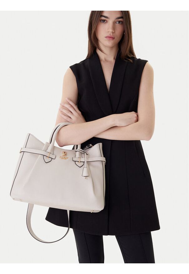 Guess Torebka 180235 Beżowy. Kolor: beżowy. Materiał: skórzane