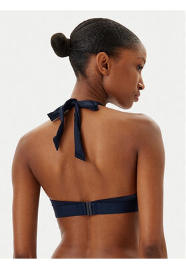 TOMMY HILFIGER - Tommy Hilfiger Góra od bikini UW0UW05813 Granatowy. Kolor: niebieski. Materiał: syntetyk