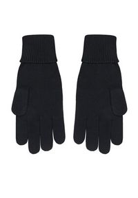 Calvin Klein Rękawiczki Damskie LV14F8021G Czarny. Kolor: czarny. Materiał: wiskoza, materiał