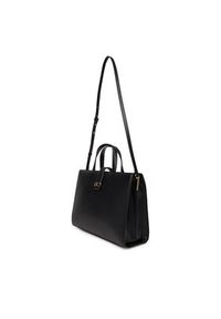 TOMMY HILFIGER - Tommy Hilfiger Torebka Th Heritage Satchel AW0AW18287 Czarny. Kolor: czarny. Materiał: skórzane #4
