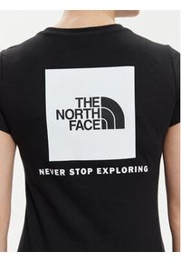 The North Face T-Shirt Redbox NF0A87NM Czarny Regular Fit. Kolor: czarny. Materiał: bawełna