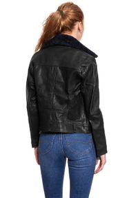 Lee - DAMSKA KURTKA SKÓRZANE LEE LEATHER PERFECTO BLACK L58YAY01. Materiał: skóra #7