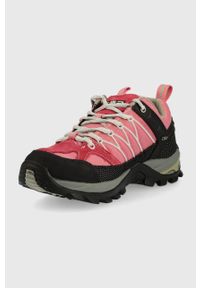 CMP buty Rigel Low damskie kolor różowy. Kolor: różowy. Materiał: materiał, włókno, guma. Sezon: zima
