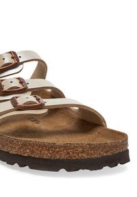 Birkenstock Klapki Florida 1029818 Écru. Materiał: skóra #3