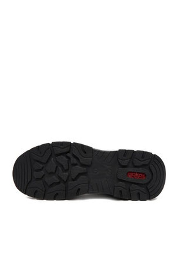 Rieker Półbuty CEO-31204-42 Szary. Kolor: szary. Materiał: zamsz, skóra