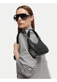 Love Moschino - LOVE MOSCHINO Torebka JC4019PP1PLT000B Czarny. Kolor: czarny. Materiał: skórzane #3