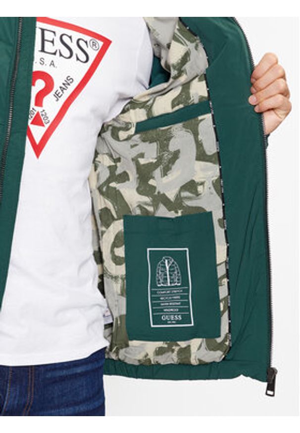 Guess Kurtka puchowa M3BL18 WFOU2 Zielony Regular Fit. Kolor: zielony. Materiał: syntetyk