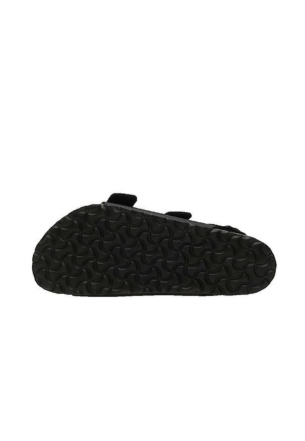 Buty do chodzenia męskie Birkenstock Milano. Okazja: na plażę. Zapięcie: klamry. Kolor: czarny. Materiał: materiał, syntetyk, tkanina. Styl: sportowy